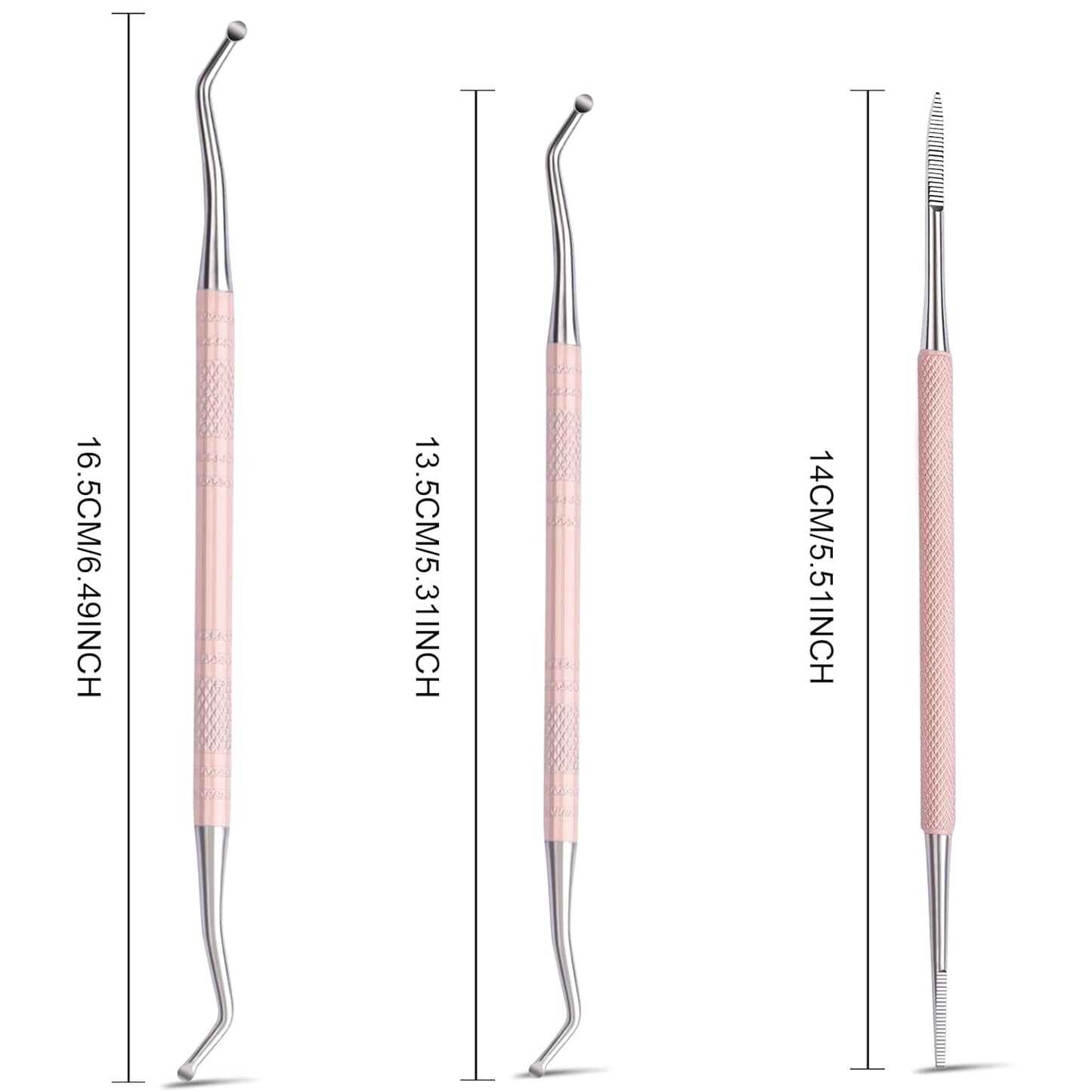 Teenitor Pedicure Tools for Feet, Toenail File and Lifters, Upgraded Professional Surgical Safe Ingrown Toenail Treatment Ingrown Toenail Removal Kit Ingrown Toenail Tool