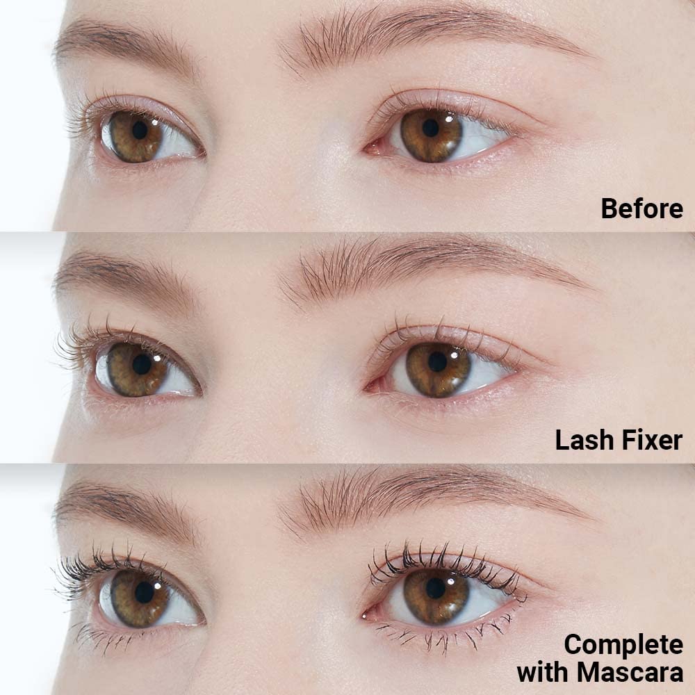 ETUDE Dr. Mascara Fixer For Perfect Lash, Korean Mascara Fixer, All-Day Curl Hold, Volumizing, Smudge-Proof, Korean Makeup, Beauty, Transparent (0.203 Fl Oz)
