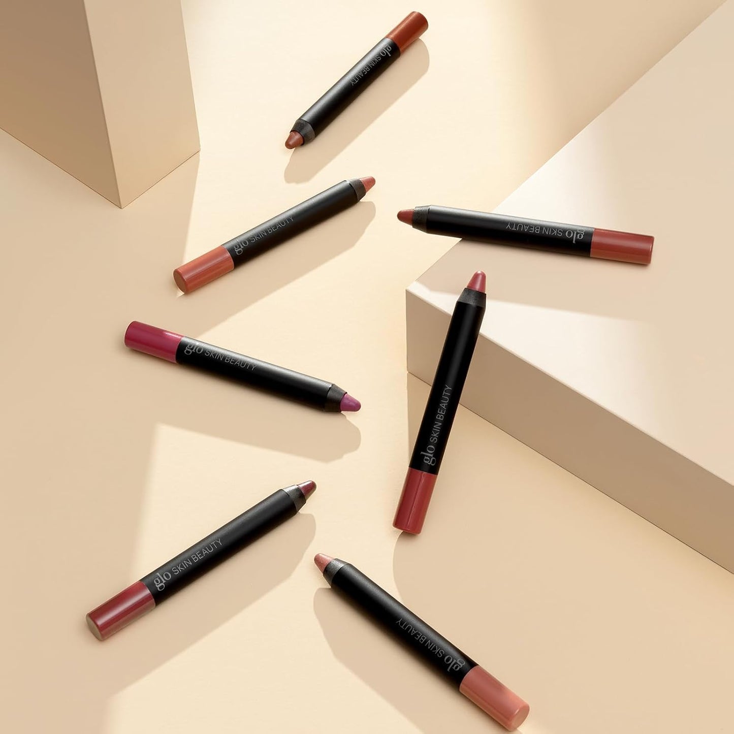 Glo Skin Beauty Lip Crayon - High Shine Lip Color with Intense Saturation | Heirloom Shade