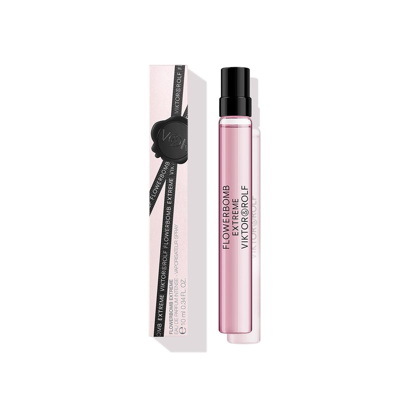 Viktor&Rolf - Flowerbomb Extreme - Eau de Parfum Intense Womens Perfume - Intense & Floral - With Raspberry, Jasmine, Rose, Orange Blossom & Vanilla Bean - 0.3 Fl Oz