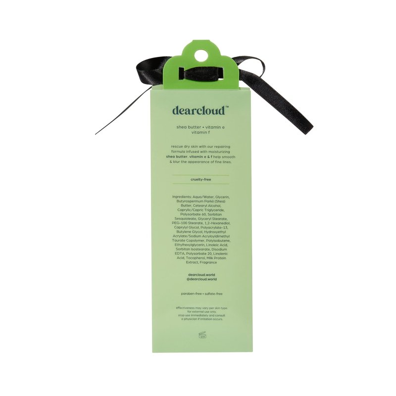 dearcloud Rescue Butter Hand Cream - Ultra Repair for Dry, Cracked Hands, Shea Butter, Vitamin E, and Vitamin F (Pistachio Butter)