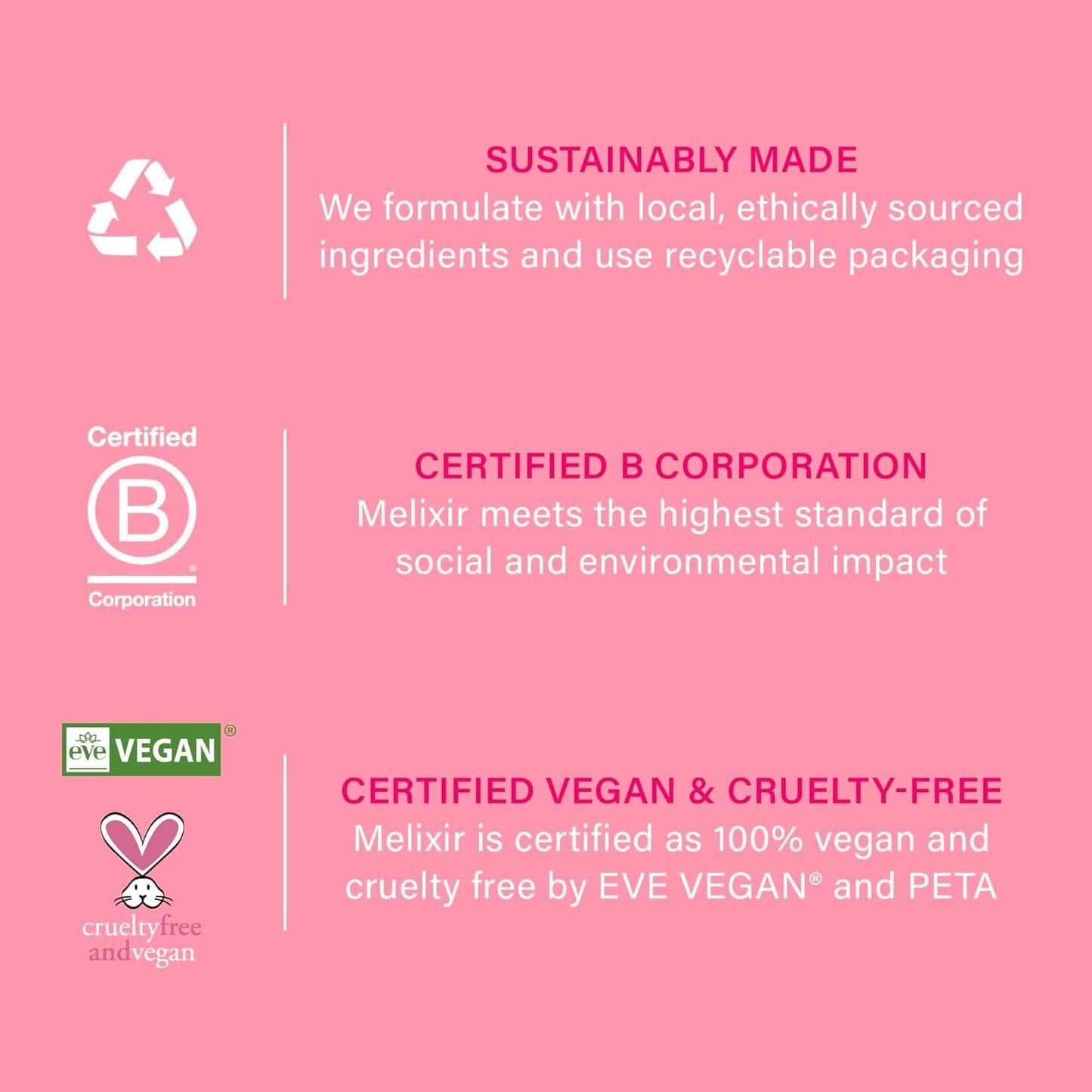 Melixir Vegan Lip Treatment, Sheer Tinted Lip Balm for Instant Hydration & Shine, Moisturizing Lip Gloss, Infused with Vegan Collagen & Jojoba Oil, Cruelty-Free, Korean Skincare-2 Rose(0.5oz/15g)