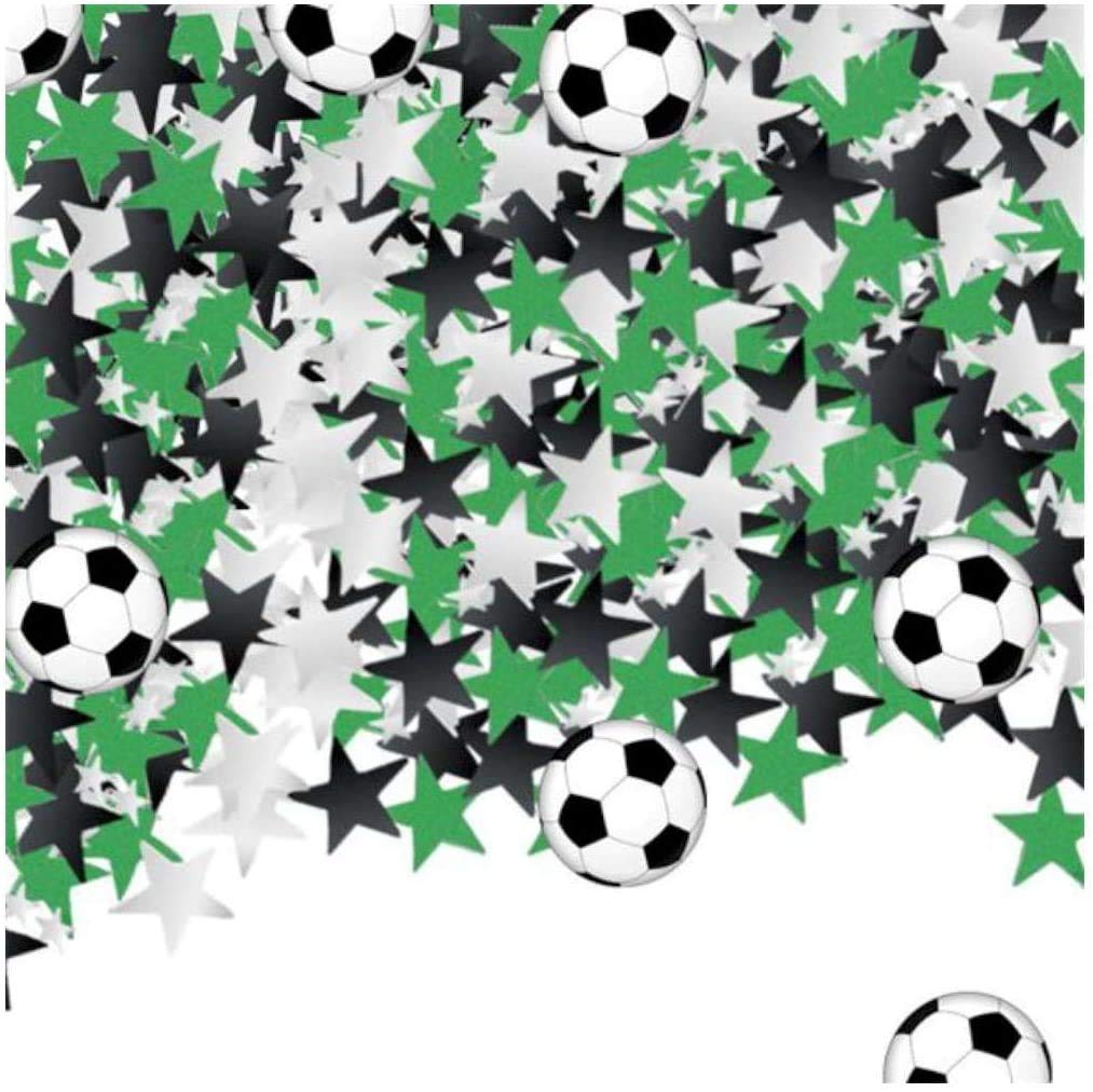 Amscan Awesome Soccer Themed Confetti Pack Party Supplies, 1.2 oz, Multicolor