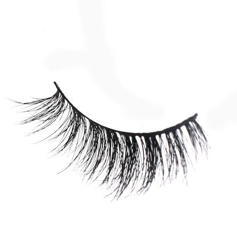 MIZLASH 3D Mink Eyelashes 100% Real Fur Cruelty Free Strips False Lashes for Women Reusable Soft Thick Curl Dramatic Fluffy Natural Look Handmade Lash Fashion Fake Eyelash Extensions, 6 Pair Pack (#13)