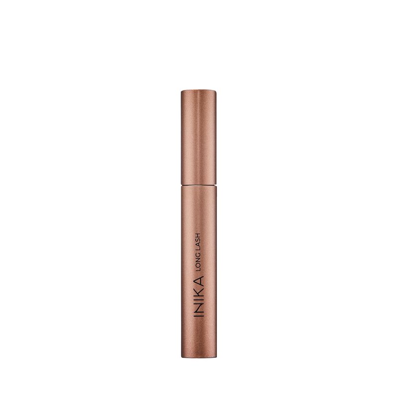 INIKA Organic Long Lash Mascara - Vegan, Non-Toxic Mascara for Volume and Length, Enriched with Essential Fatty Acids, Magnolia Bark Extract & Vitamin E, Cruelty-Free, Black