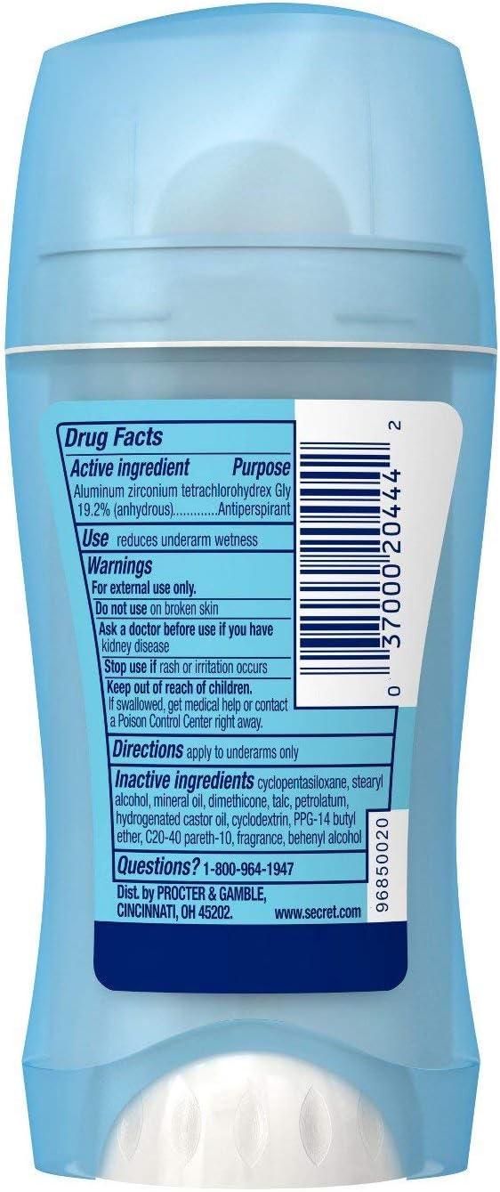 Va Va Vanilla Invisible Solid Antiperspirant & Deodorant - 2.6 Oz | Long-Lasting Protection (Pack of 3)