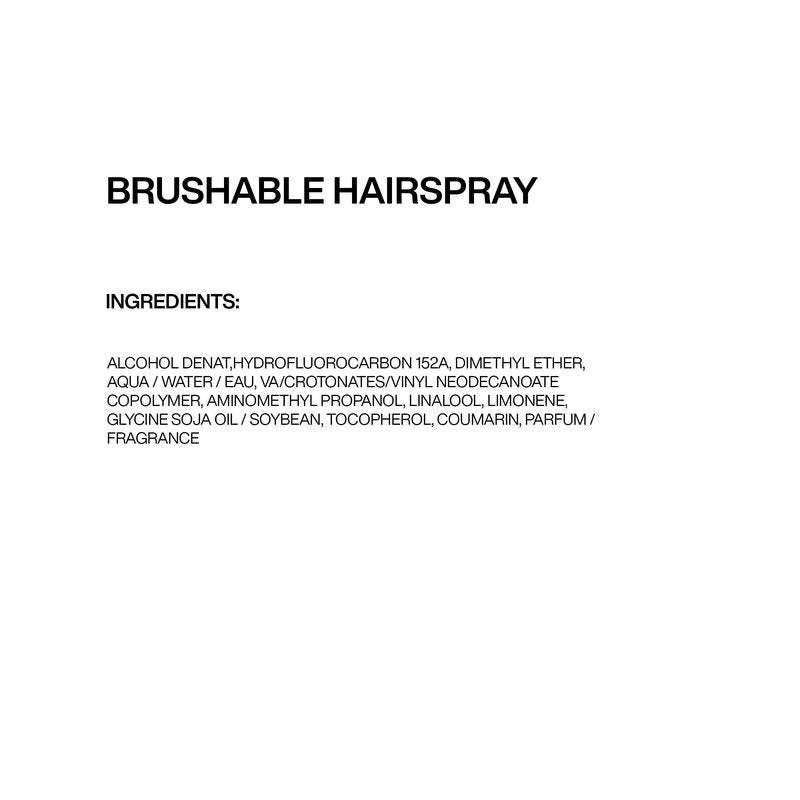 Redken Brushable Hairspray 12 | For All Hair Types | Protects Against Frizz & Humidity | 10.4 Oz