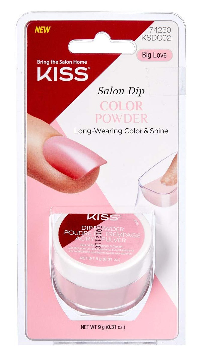 Kiss Salon Dip Color Powder (Big Love) (3 Pack)
