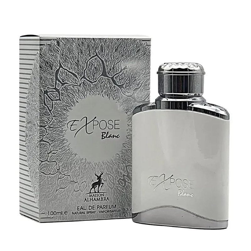 Expose Blanc by Maison Alhambra for Men - 3.4 oz EDP Spray