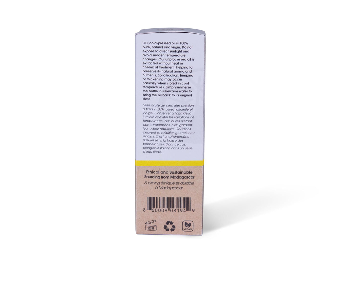 OLONA EARTH 100% ORGANIC MARULA COLD-PRESSED HYDRATING OIL