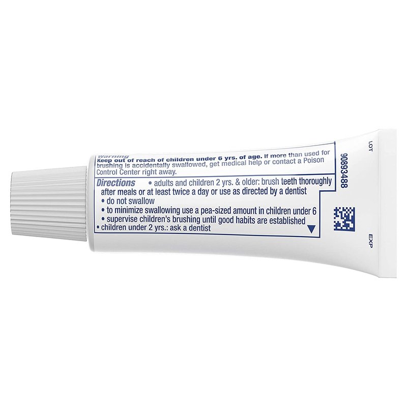 Crest Complete Whitening Scope Minty Toothpaste, Travel Size 0.85 Oz, (24g) - Pack of 24