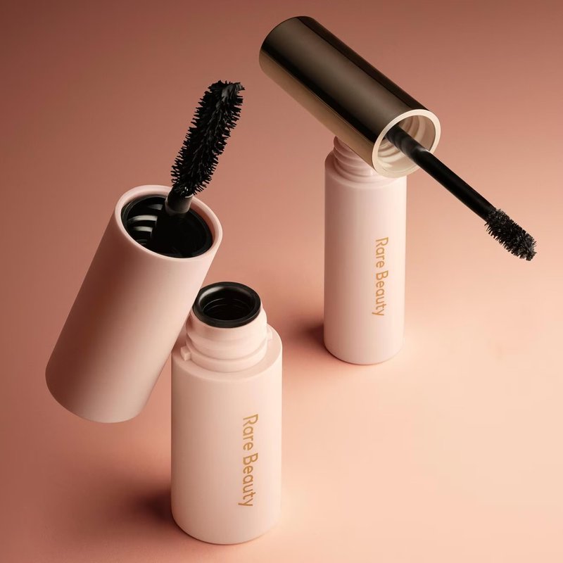 Rare Lash & Brow Essentials Set – Mini Volumizing Mascara and Clear Lifting Brow Gel Duo for Fuller Lashes and Sculpted Brows