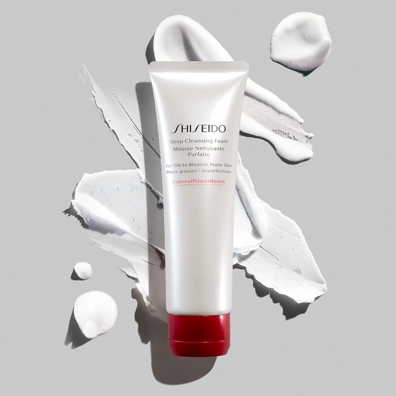 Shiseido Deep Cleansing Foam - Oily Skin Cleanser for Fresh, Smooth Skin | 125 mL