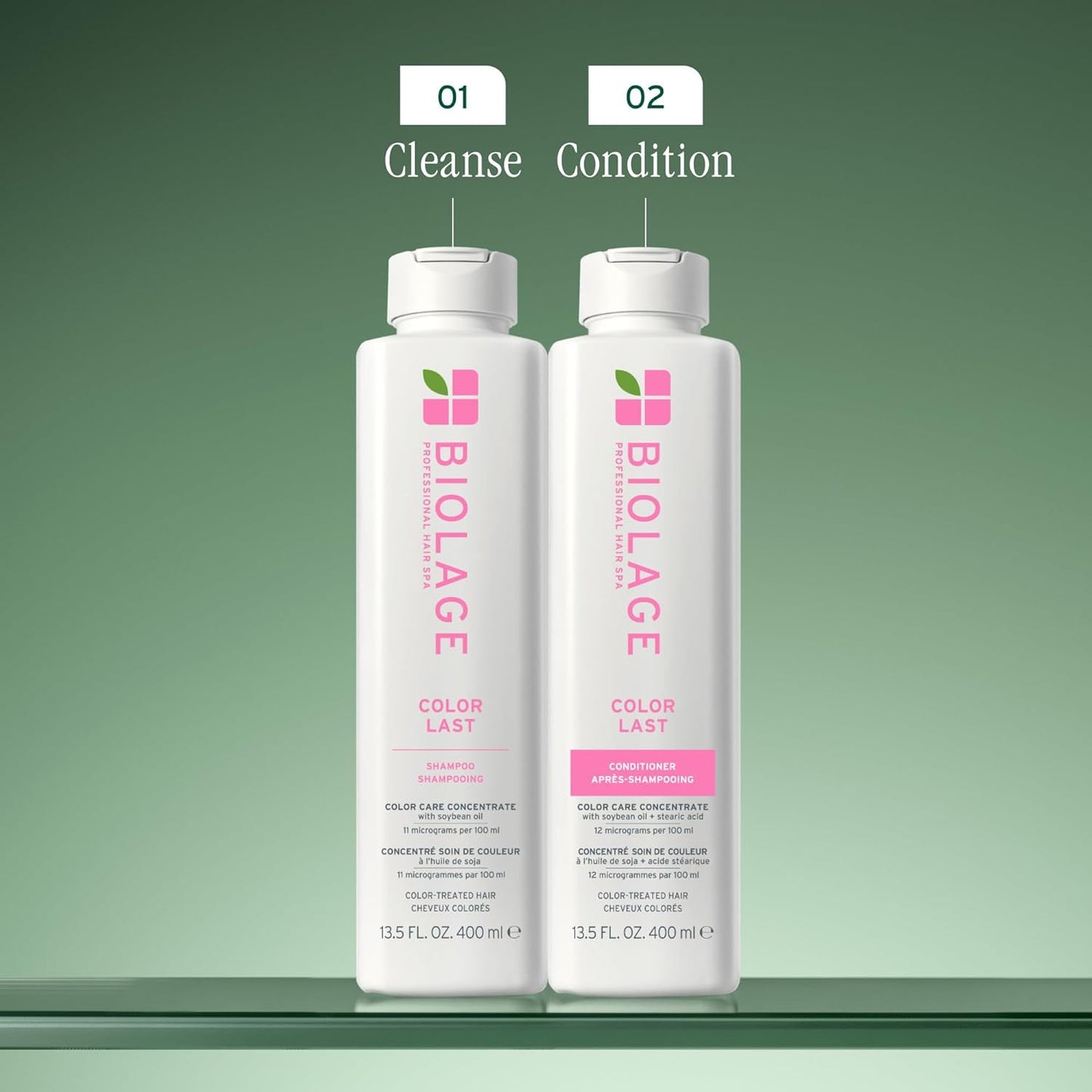 Biolage Color Last Shampoo - For Color-Treated Hair, Nourishes, Strengthens, Hydrates, Soybean Oil & Stearic Acid, Paraben & Mineral Oil-Free, Vegan, Packaging May Vary