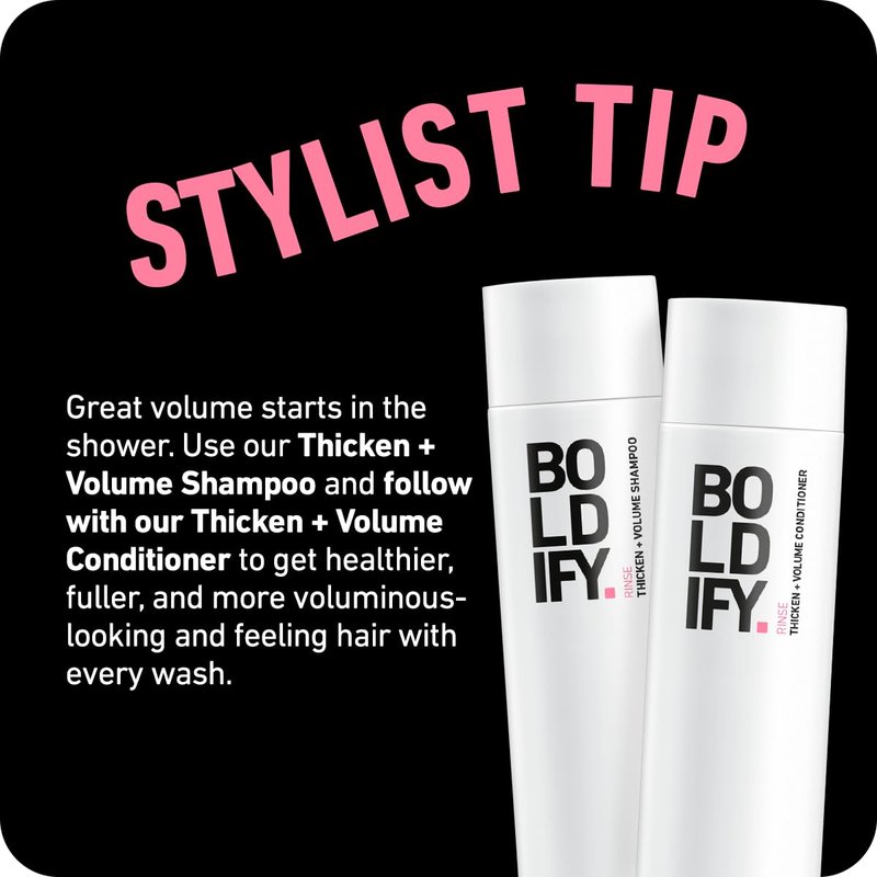 Boldify Dry Texture Spray - Hair Volumizer and Texturizing Spray for Fine Hair - Stylist Recommended Volume Products for Women & Men
