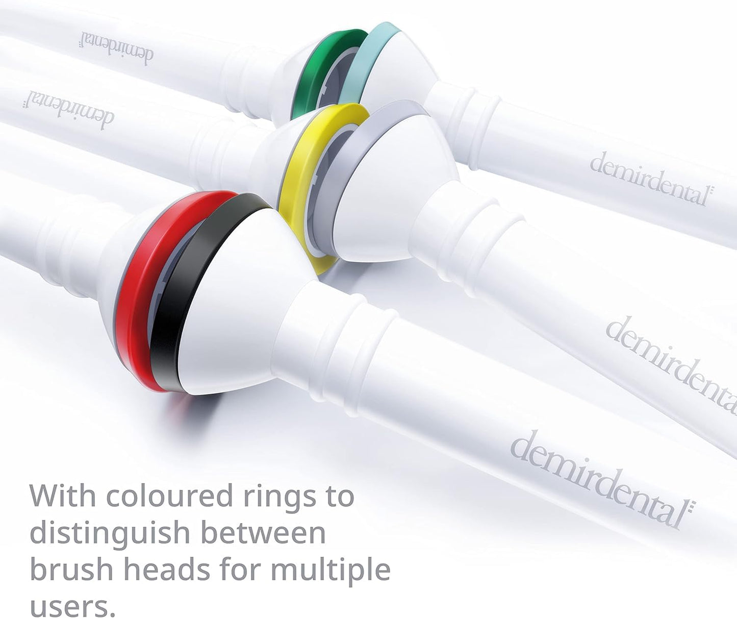 Toothbrush Heads Mini Hard Compatible with Philips Sonicare Toothbrush Heads - Small Replacement Heads - Small Brush Heads - White - Replaces HX7048-8 Pack