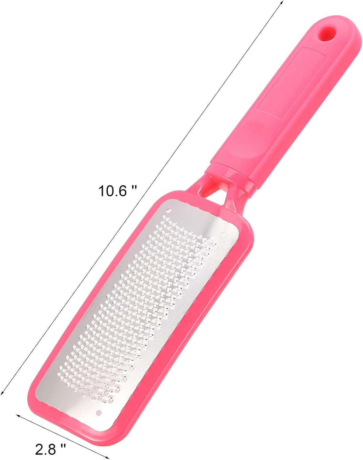 3 Pieces Colossal Foot Files Kit Foot Scrubber Foot Rasp and Double-Sided Heel Files Pedicure Tools Callus Remover Stainless Steel Feet Scraper Foot Grater for Dead Skin