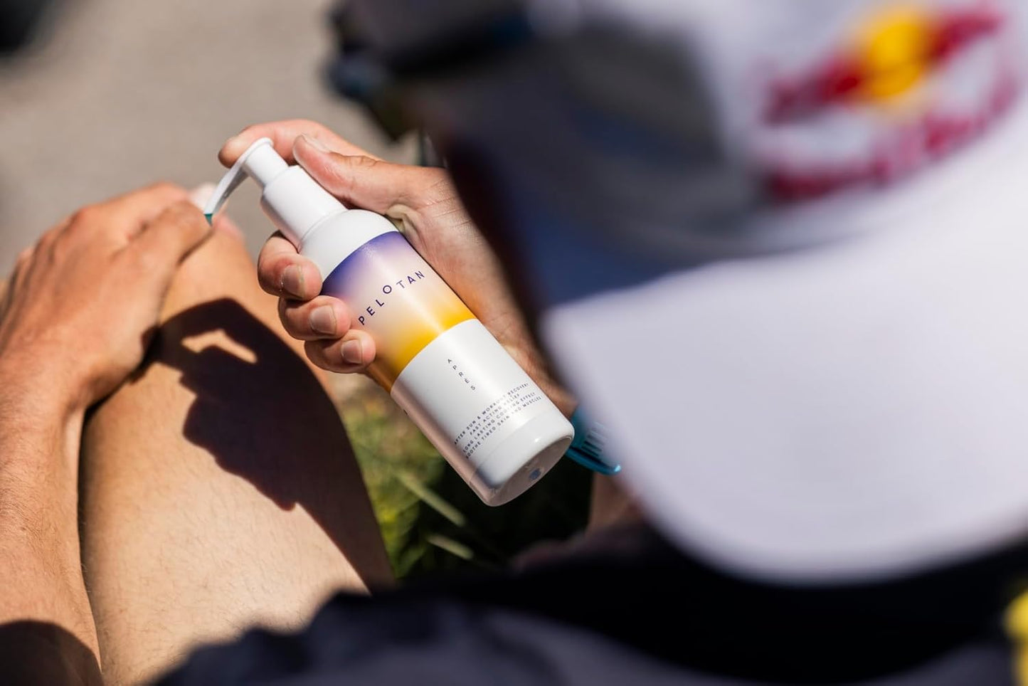 Pelotan Sports Aftersun Gel 200ml | Cooling After Sun Gel for Athletes | Aloe Vera Gel for Sunburn Relief & Post Workout Recovery | Hydrates, Soothes Skin and Muscles
