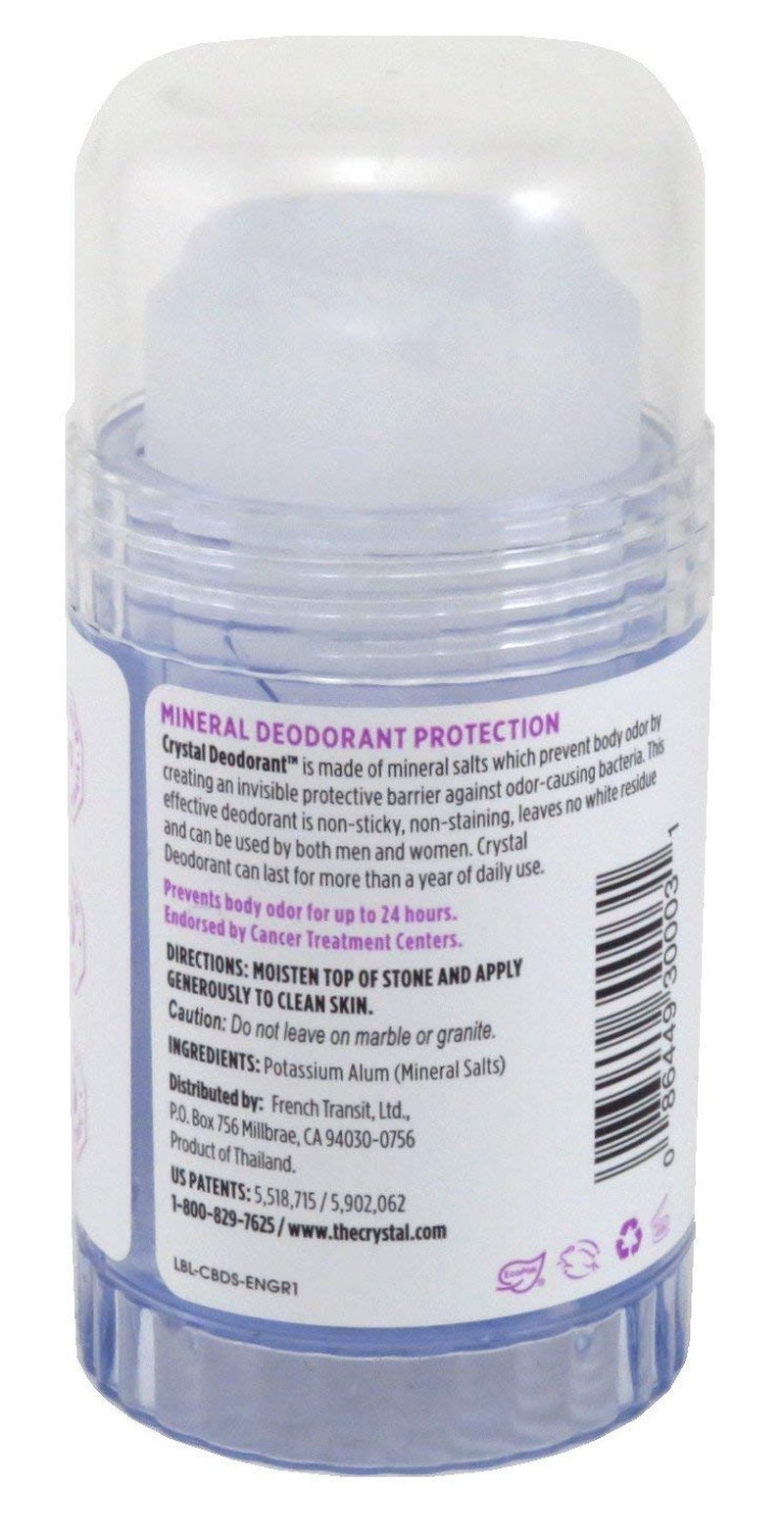 Crystal Deodorant Stick 4.25 Ounce (125.7ml) (6 Pack)