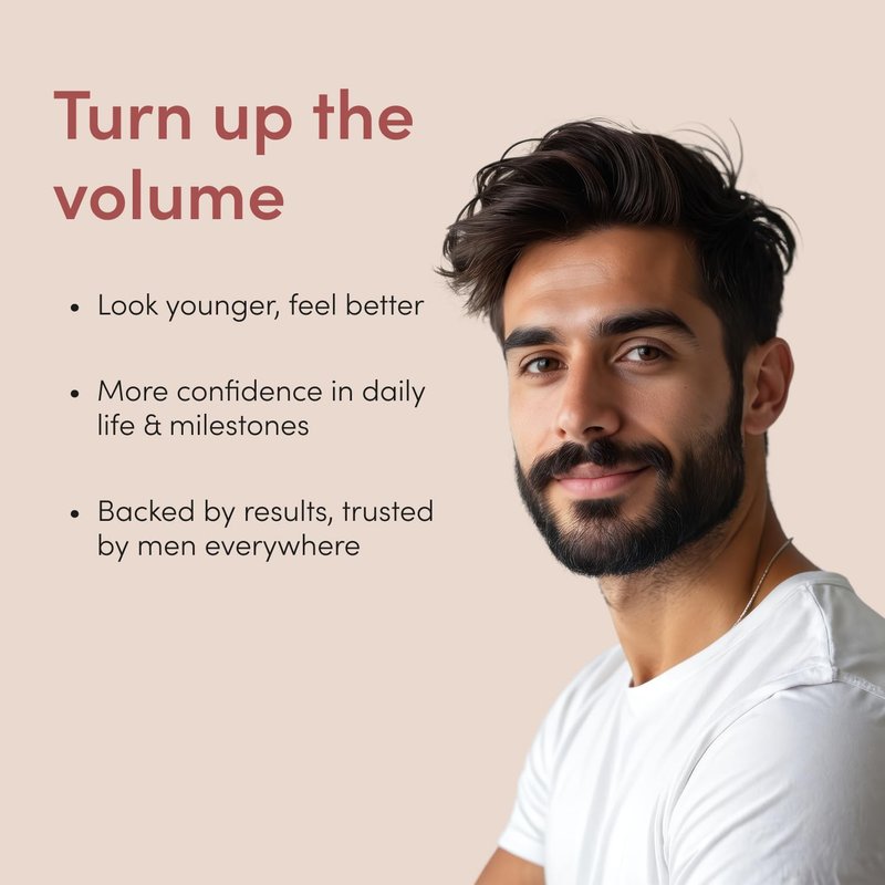 hims Max Volume Conditioner - Biovolume 128, Biotin & Argan Oil - Volumizing & Hydrating Conditioner - Paraben-Free & Sulfate-free - Citrus Spice Scent - 6.4 Fl Oz, 2 Pack