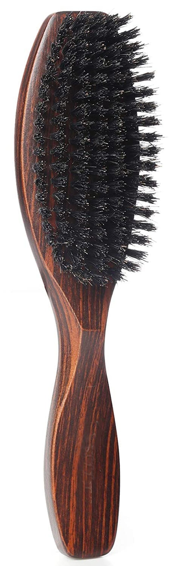 Natural Boar Bristle Hair Brush - Wooden Handle for Fine Hair | Unisex Design