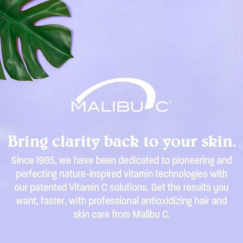 Malibu C Swim Spritz Crystals - Freshly Activated Vitamin C Hair and Skin Spray for Post-Swim Chlorine Removal - 100% Vegan and Cruelty-Free (12 Packets)