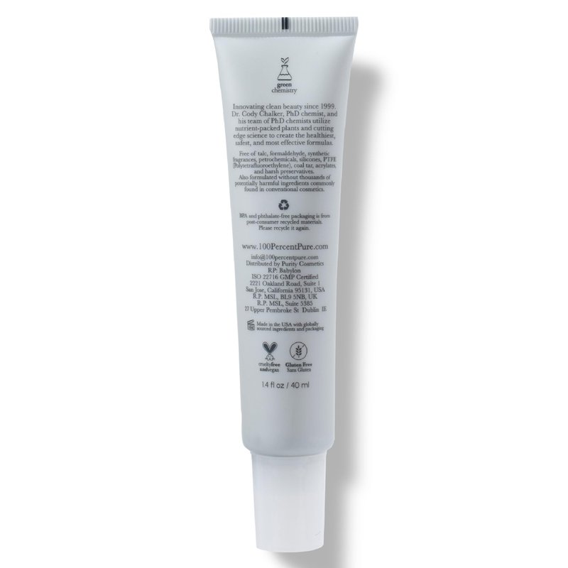 100% PURE Hydra Drench Cream, Daily Face Moisturizer with Hyaluronic Acid, Rose Water, Skin Care for All Skin Types, Natural Face Cream - 1.4 Fl Oz
