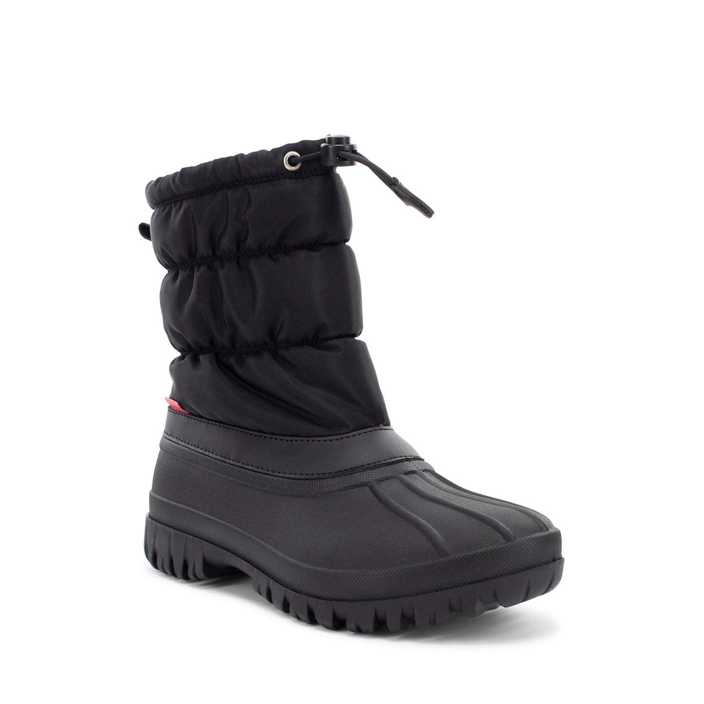 Chooka Women's Nylon Mid-Calf Winter Snow Boot | Outdoor Cold Weather Faux Fur Puffer Boot