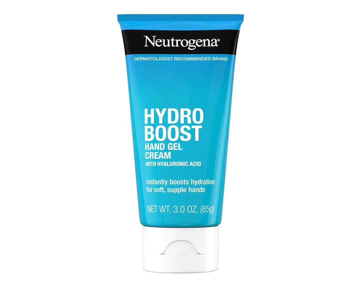 Neutrogena Hydro Boost Hydrating Hand Gel Cream with Hyaluronic Acid for Instantly Quenched, Soft & Supple Hands, Lightweight, Non-Greasy & Quick Absorbing Hand Lotion, Travel Size, 3 Oz