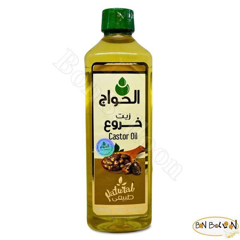 Castor Oil - Pure & Natural Cold Pressed for Eyelashes, Eyebrows & Hair | 17.64 oz (500 ml)