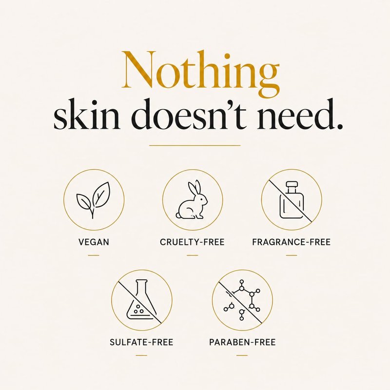 Morning Person Antioxidant Plant Protein Face Cleanser | Hydrolyzed Kale, Carrot & Lemon Proteins + Green Tea | Gentle Daily Cleanser | Sulfate-Free, Fragrance-Free Beauty