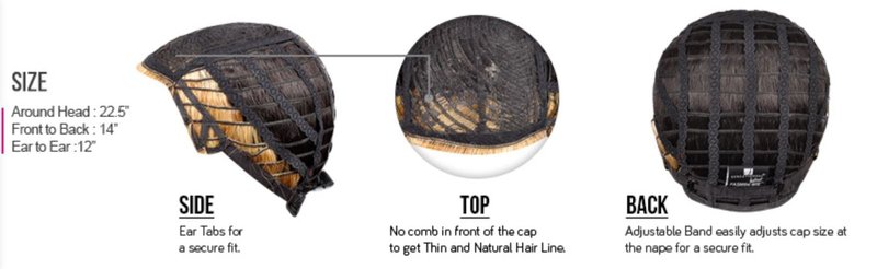 Sensationnel Instant Fashion Wig - Ifw Gigi Synthetic Quick On The Go Styling Comfort Pre Made Styled (1 JETBLACK)