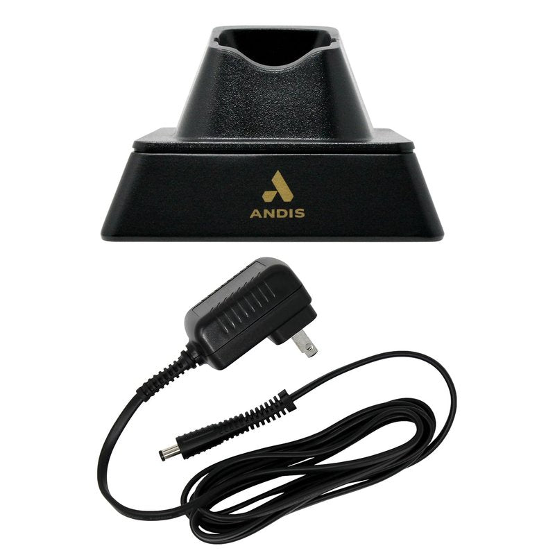 Andis 561222 GTX-EXO Replacement Charging Stand and Charging Cord Adapter, Black
