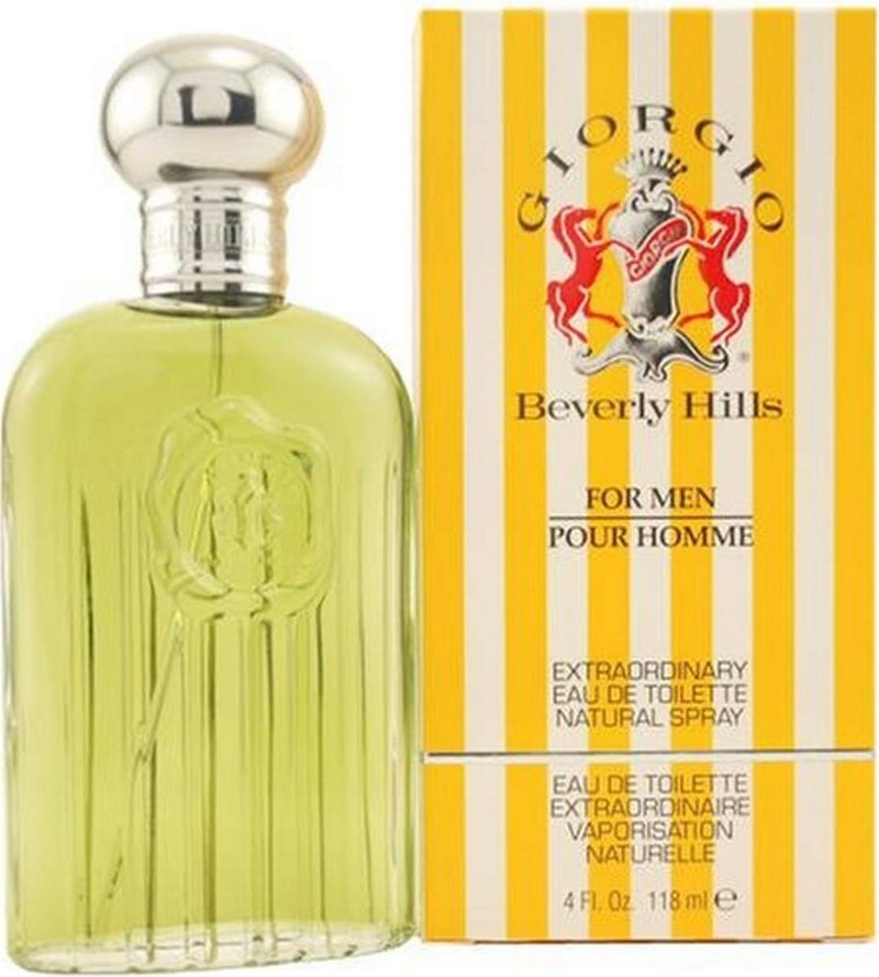 Giorgio Beverly Hills Eau De Toilette Spray for Men - 4 Ounce Fragrance