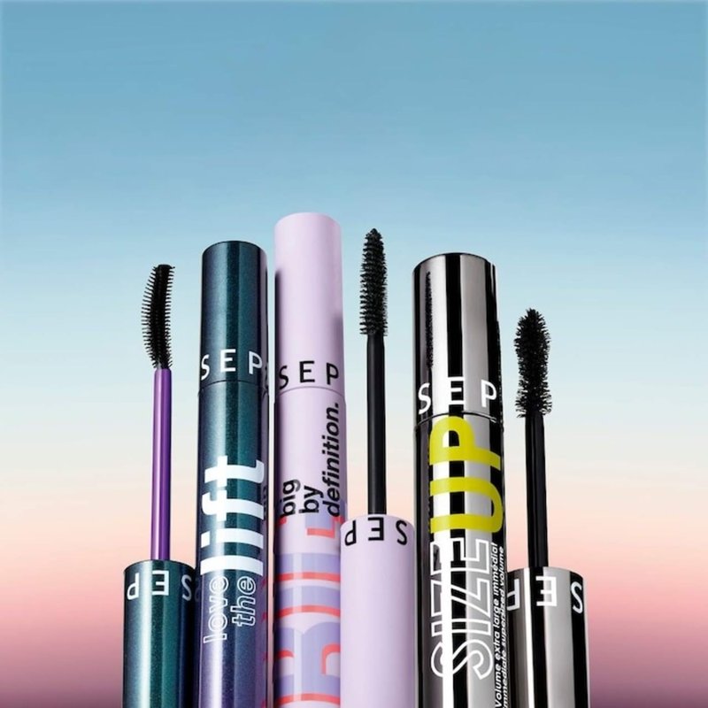 Sephora Love The Lift Mini Curling and Volumizing Mascara - Ultra Black, 0.17 Ounce (Pack of 1)