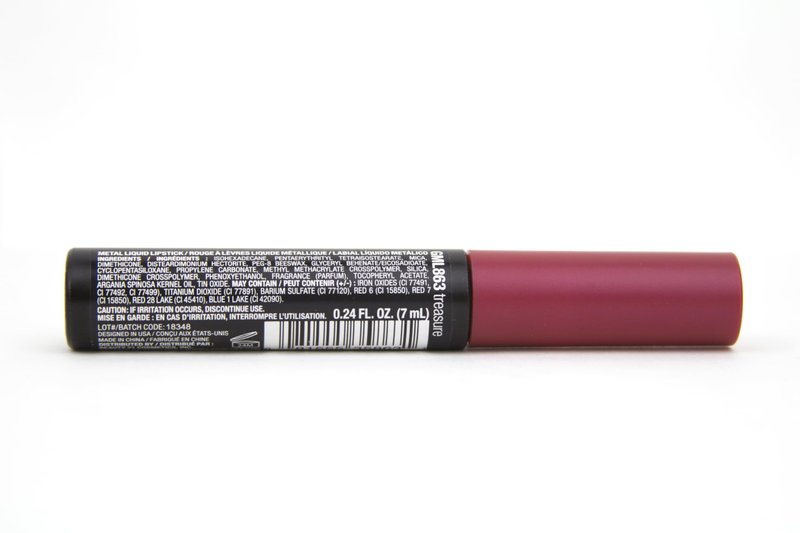 L.A. Girl Metal Liquid Lipstick, Treasure GML863
