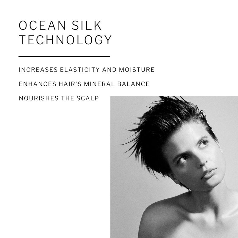 SACHAJUAN Normal Hair Shampoo and Conditioner Set | Ocean Silk Technology for Everyday Cleansing, Volume & Shine | Lightweight Hydration & Detangling | Vegan & Paraben-Free | Pack of 2 (3.4 oz)