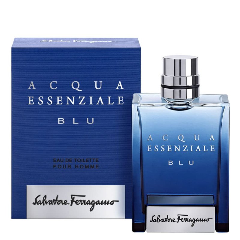 Acqua Essenziale Blu by Salvatore Ferragamo Pour Homme 3.4 oz Eau de Toilette Spray