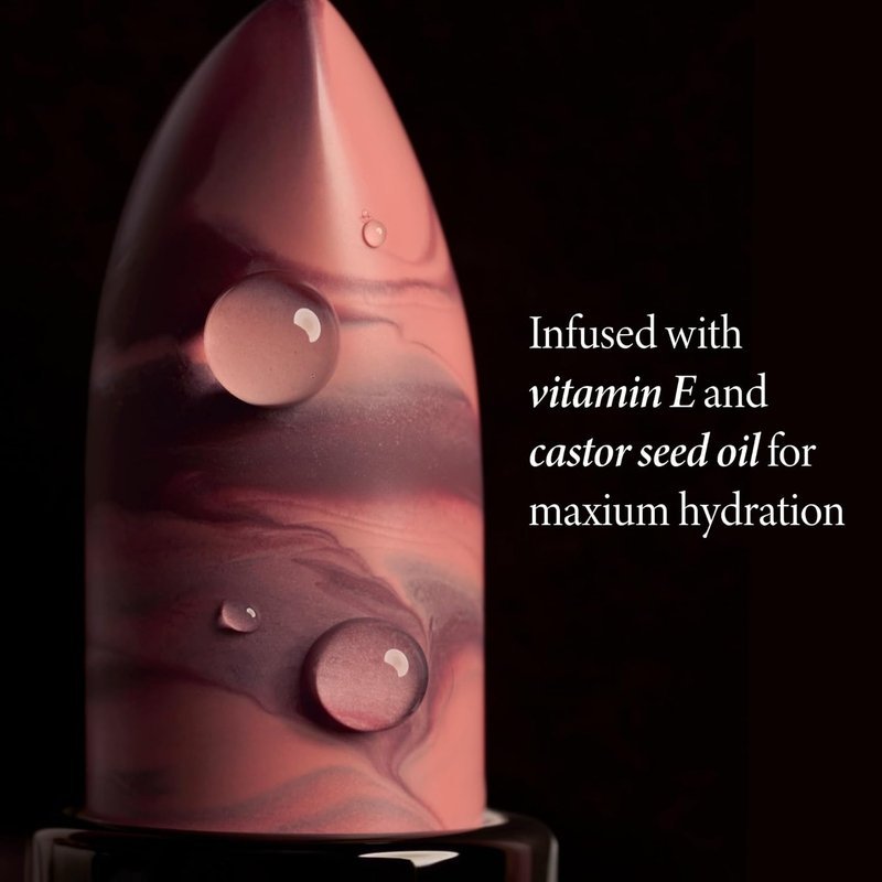 Laura Geller Italian Marble Sheer Lipstick - Berry Vanilla | Hydrating, Lightweight Formula with Vitamin E