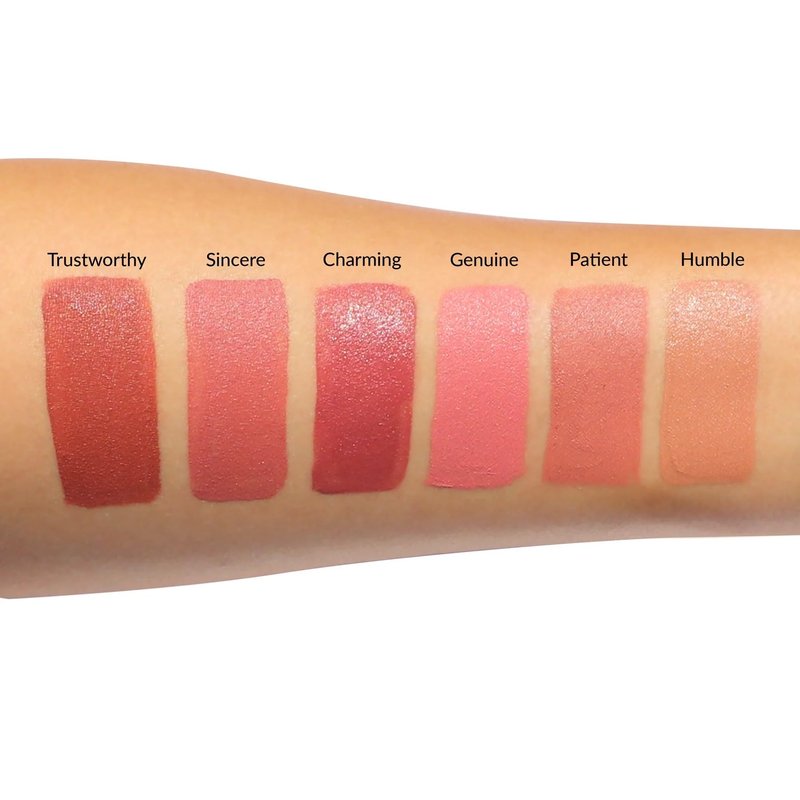 theBalm Meet Matte Hughes Mini Liquid Lipstick Set, 0.04 Fl Oz (Pack of 6) - Nude