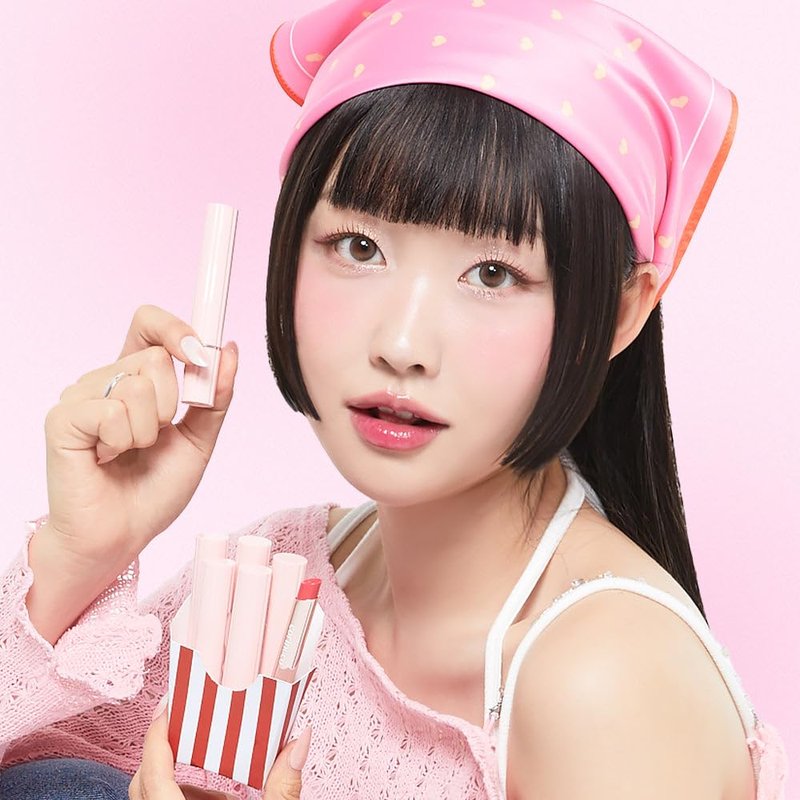 CORINGCO Pink Churros Plumping Glossy Lip Lipstick