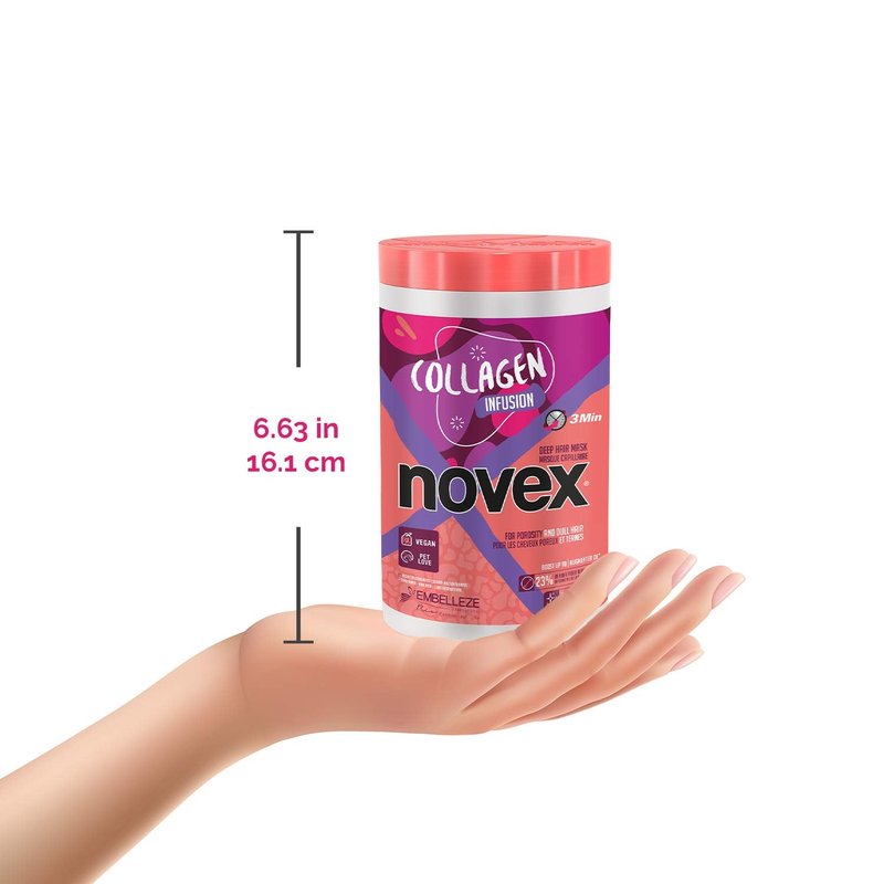 NOVEX Shampoo & Conditioner Set - Nourishing Hair Mask 35oz | 10.1oz Each