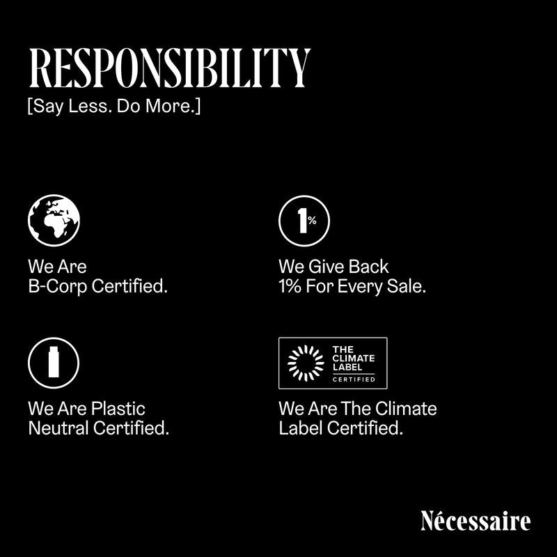 Nécessaire The Body Wash Olibanum - Multi-Oil Shower Gel Body Wash for Women + Men. Non-Comedogenic + Hypoallergenic for Sensitive Skin with Niacinamide. 8.4 Fl Oz.