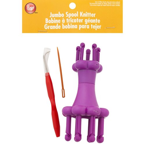 Boye Loom Craft Kit Jumbo Spool Knitting Set