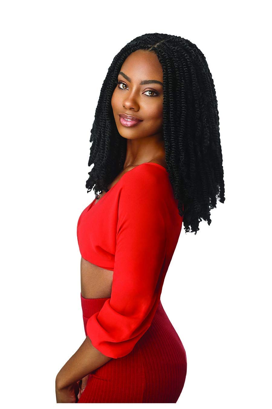 Multi Pack Deals! Outre Synthetic Braid - X Pression Twisted UP Springy Afro Twist 24" (3-Pack, 30)