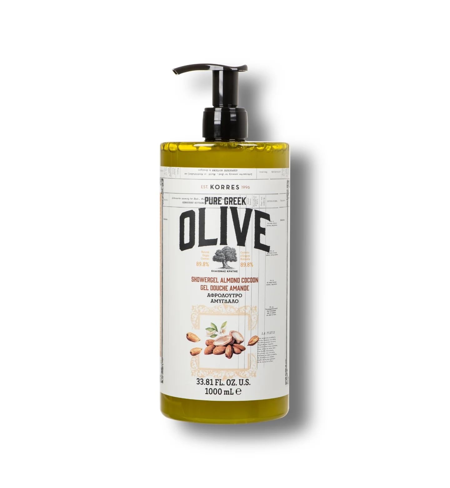 KORRES Pure Greek Olive Shower Gel