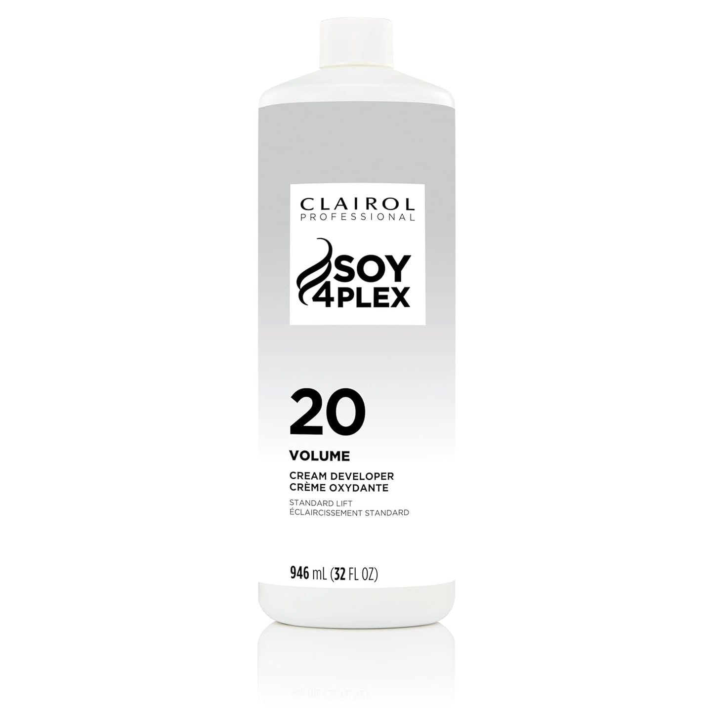 Clairol Professional Crème Permanente 20 Volume Hair Developers | For Coloring, Lightening & Lifting with Deep Conditioning Formula | Packaging May Vary