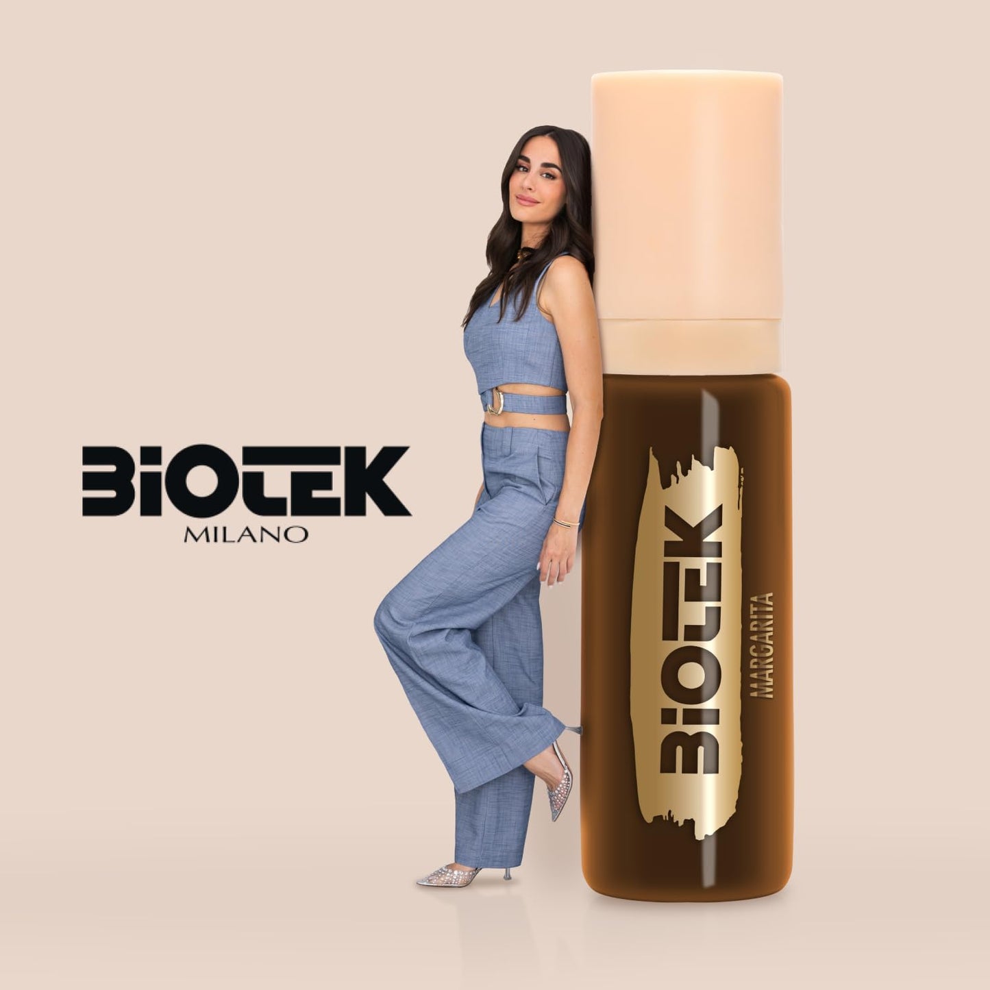 BIOTEK Brow Pigment Color for Long Lasting Makeup - Hybrid Long Lasting - Made in Italy (Pina Colada)