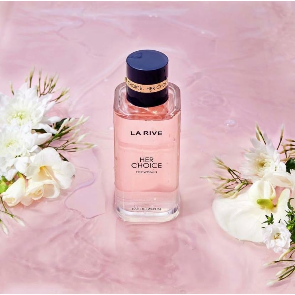 LA RIVE HER CHOICE for Women | 3.3 Oz / 100 ml EDP NIB (2022)