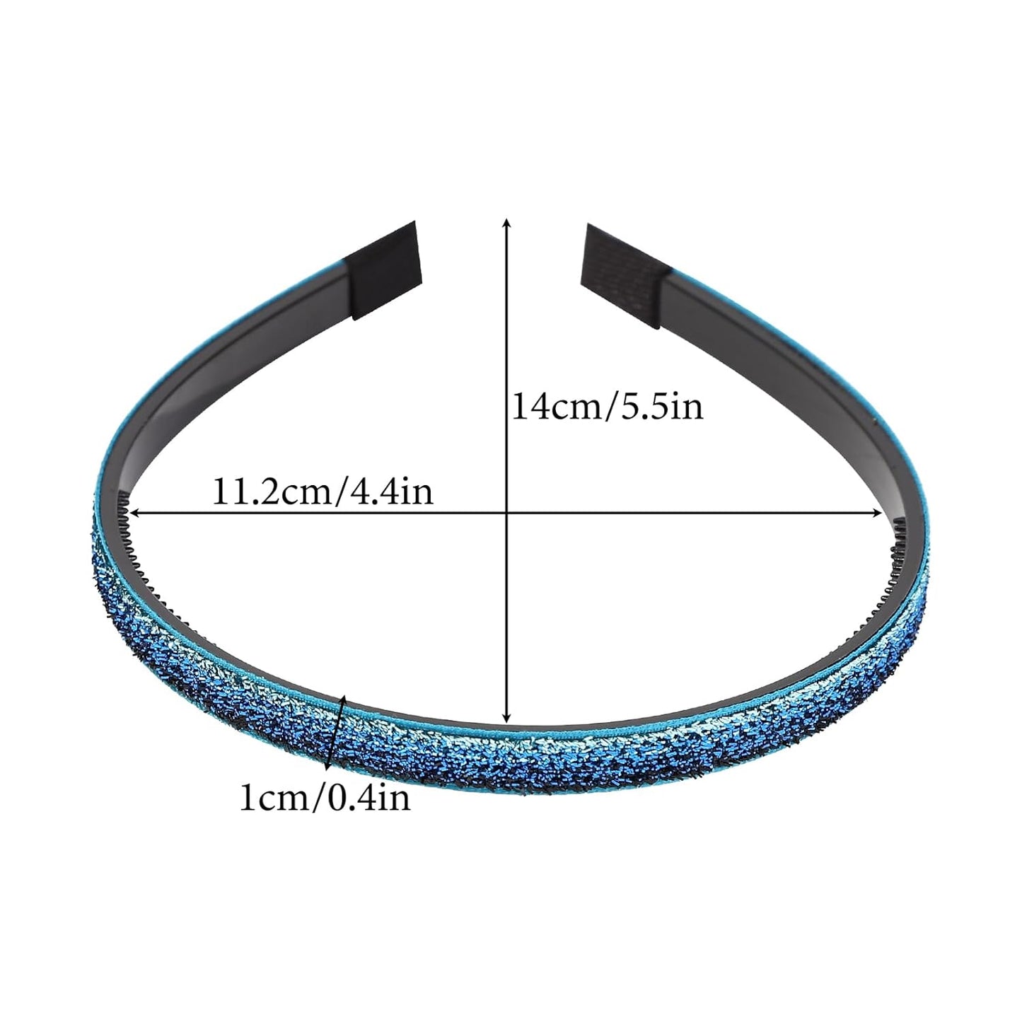 8pcs Glitter Headbands for Girls, women, Sparkle toddler Headband Accessory, Kids Hair Bands for Girls, Little Girl Hair Accessories, Daily Use and Party Hair Accessories, Birthday Gifts,Halloween